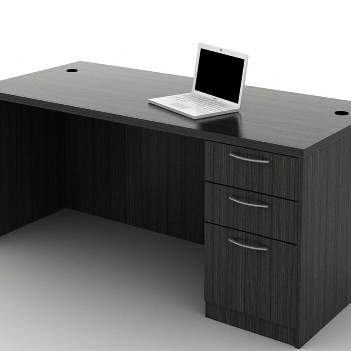 OFW TL Single Pedestal Desk with BBF 30x66