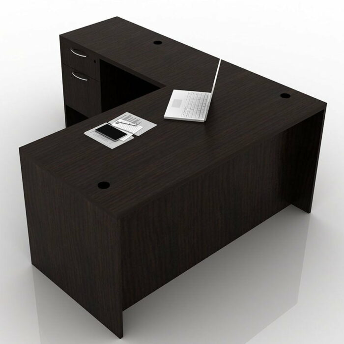 OFW TL L-Shape Desk with BF 30x60