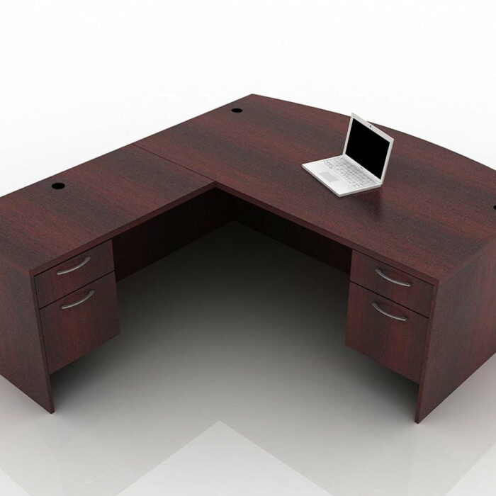 OFW TL L-Shape Desk with BF 36x72