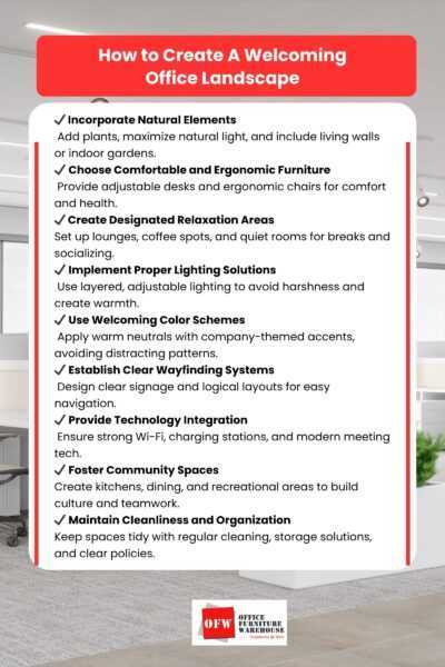 How to Create A Welcoming Office Landscape