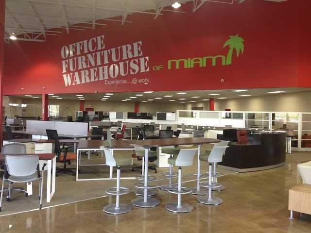 Office Furniture Warehouse Showroom in Miami, Florida