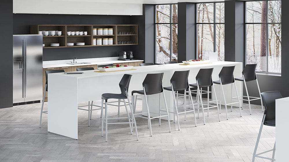 Groupe Lacasse Nex Cafe Tables Lacasse United Chair IO Stools