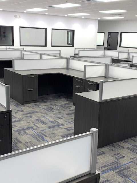 Office cubicle for Airline company office furniture south florida