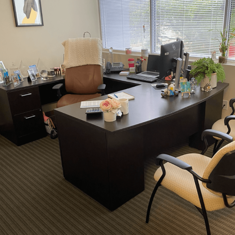 POD 00029 GLOBAL ZIRA USHAPE Office Furniture Warehouse