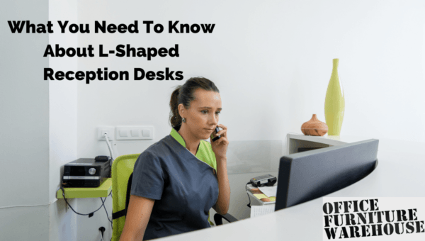 l-shaped desks for reception