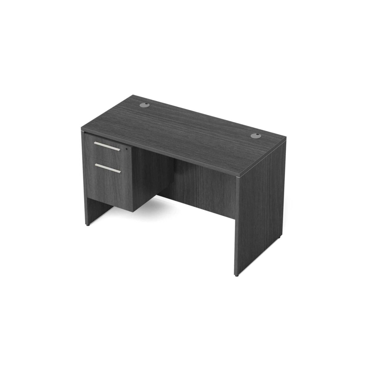 VL SERIES 48×24 Rectangular Desk with BF Pedestal Office Furniture