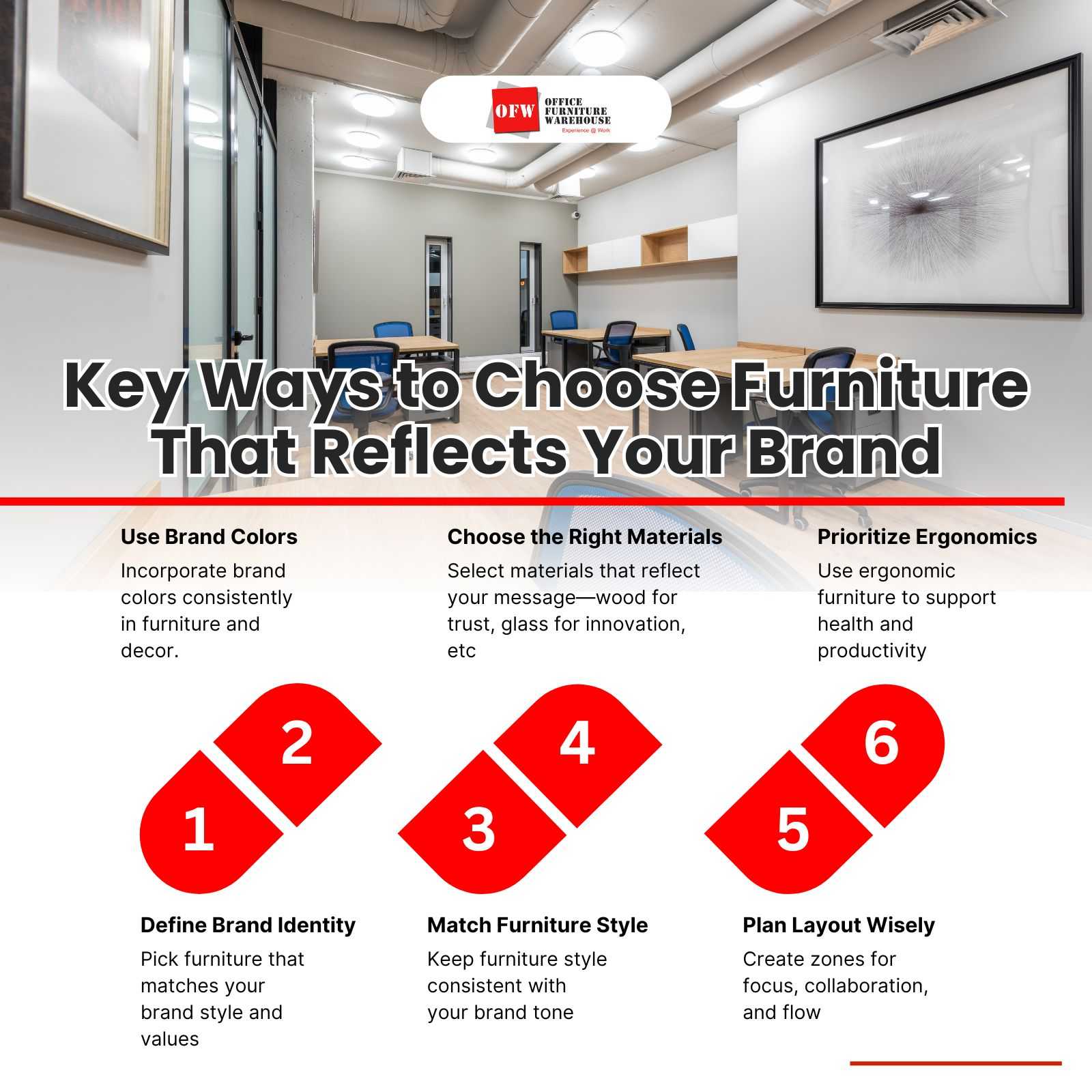 Key Ways to Choose Furniture That Reflects Your Brand