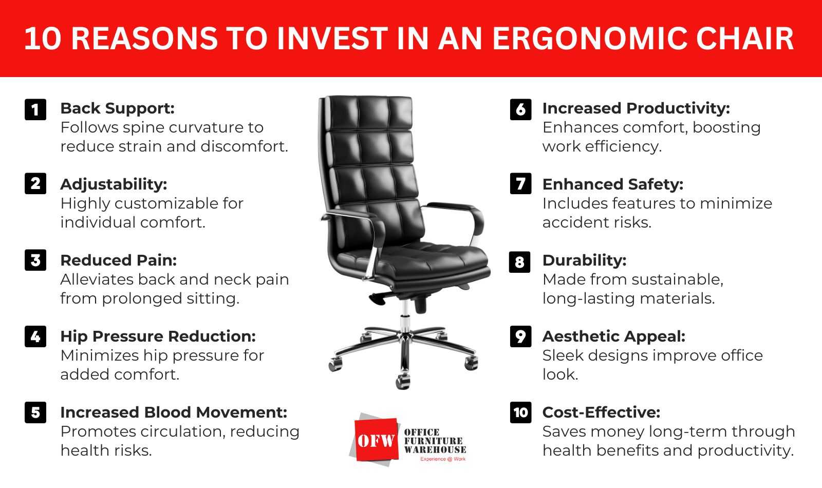 How do you choose an office chair for long hours?