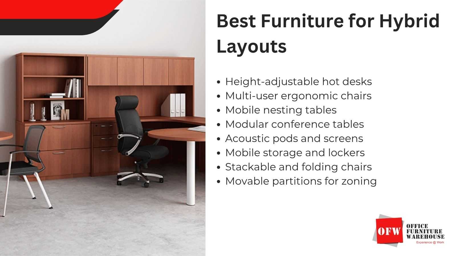 Best Furniture for Hybrid Layouts