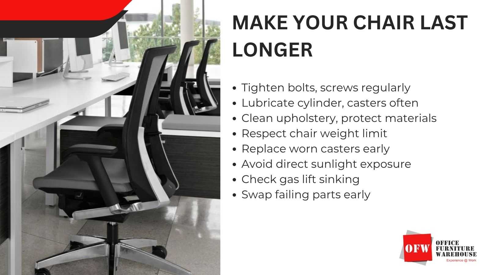 Make Your Chair Last Longer
