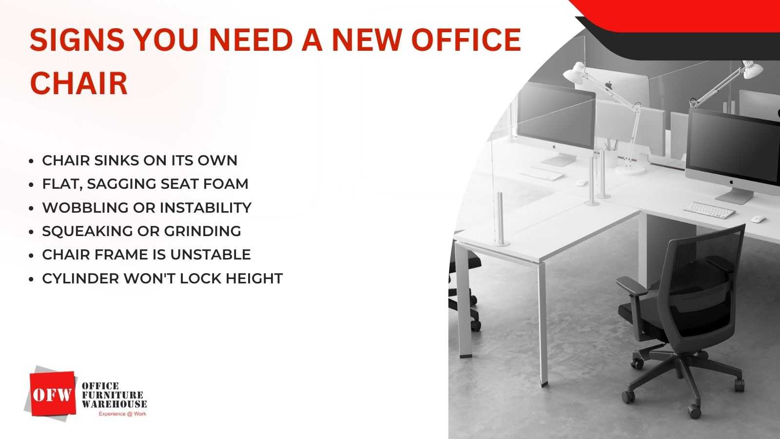 Signs You Need a New Office Chair